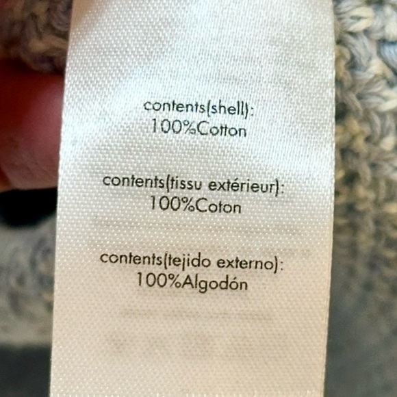 Rachel Parcell Tweed Knit Mini Dress Gold Buttons Preppy Academia Blue White XXL - Picture 9 of 13